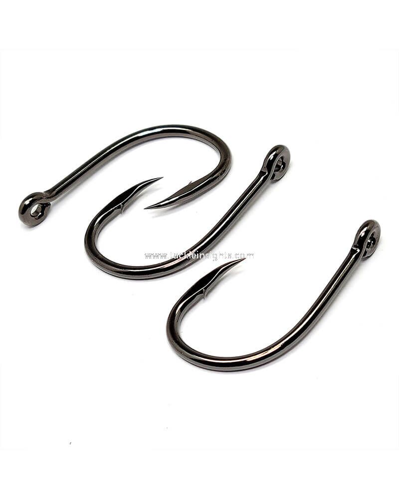 Premium High Carbon Carbon Livebait Hook, Inline Hook, Needle Sharp